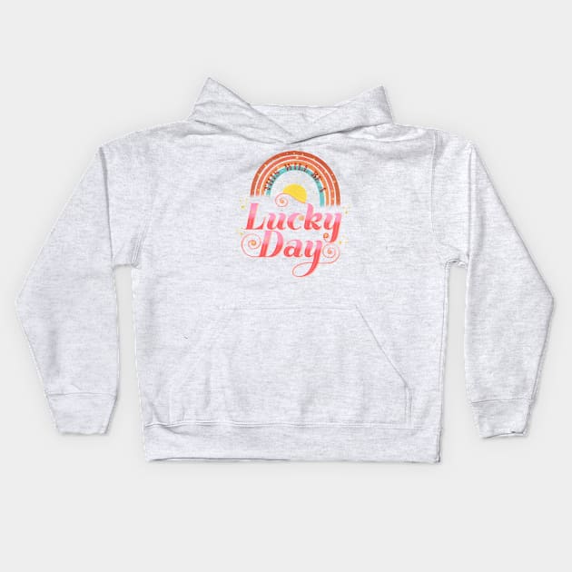 Lucky Day Kids Hoodie by CalliLetters